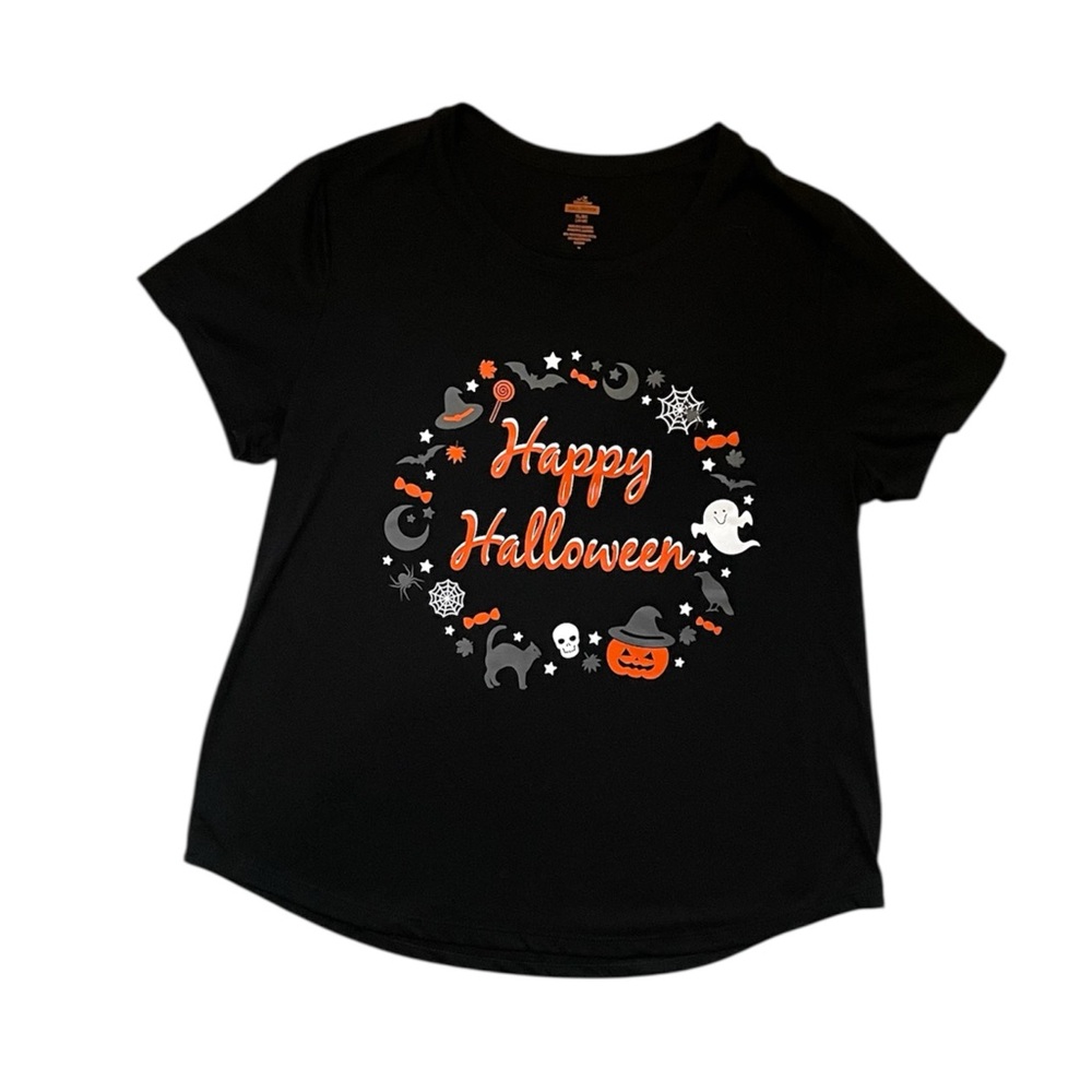 Women’s spooky way to Celebrate Halloween graphic Black T-Shirt